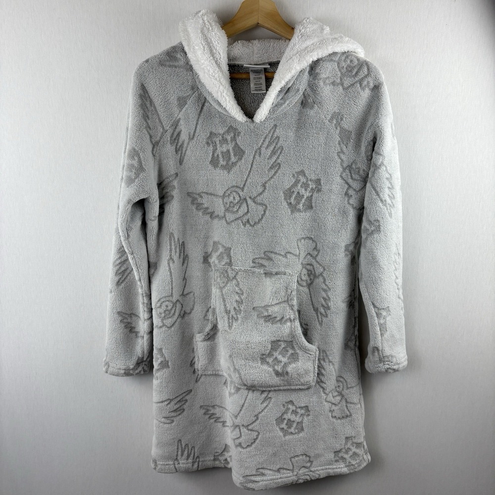 Disney‎ Womens Harry Potter Wizarding World Lounger S Plush Sherpa Hood Sleeper